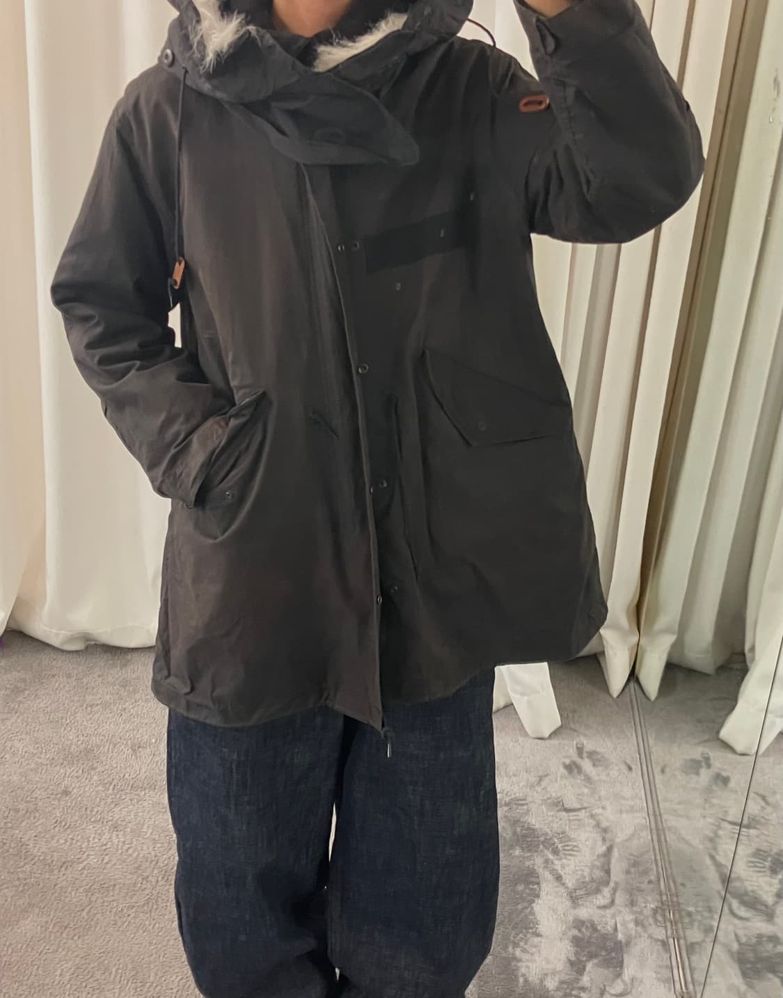 Military 미군 M-65 피쉬테일 파카 S 상품이미지9