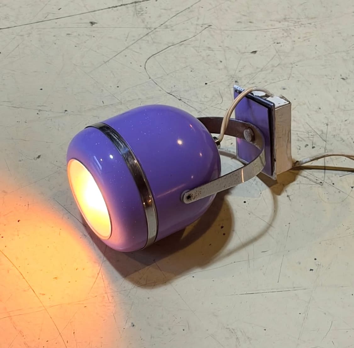 빈티지조명 70s 스페이스 에이지 아이볼 테이블 램프 / 월 램프 상품이미지6