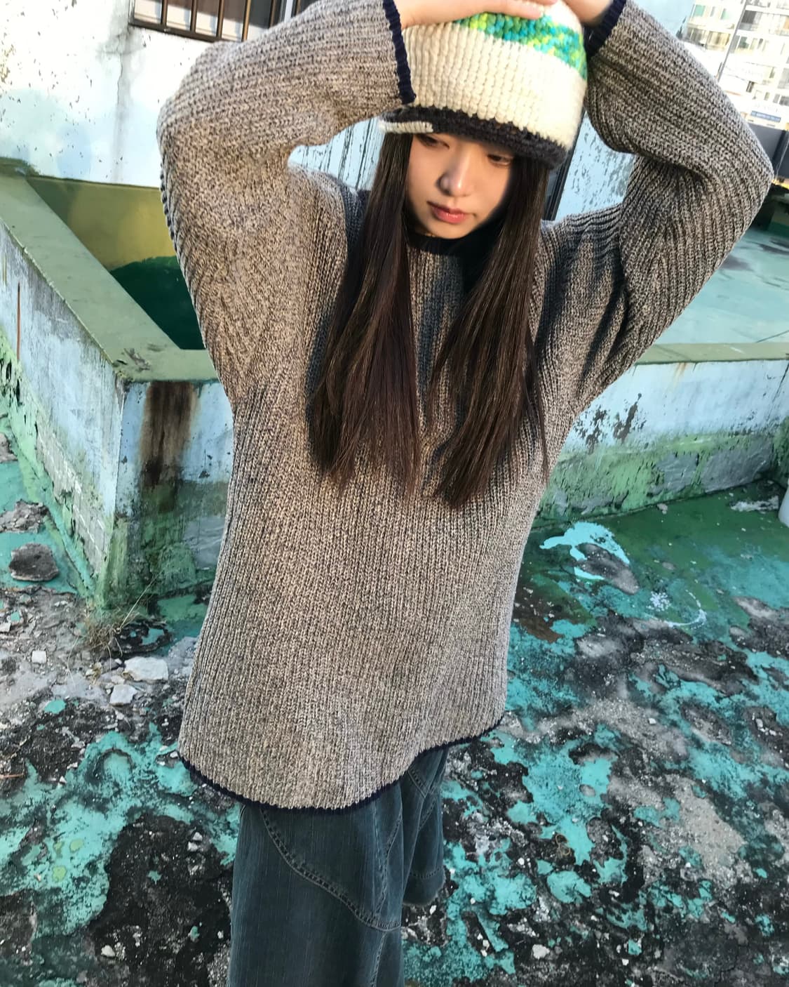 캘빈클라인 루즈핏 니트 상품이미지2