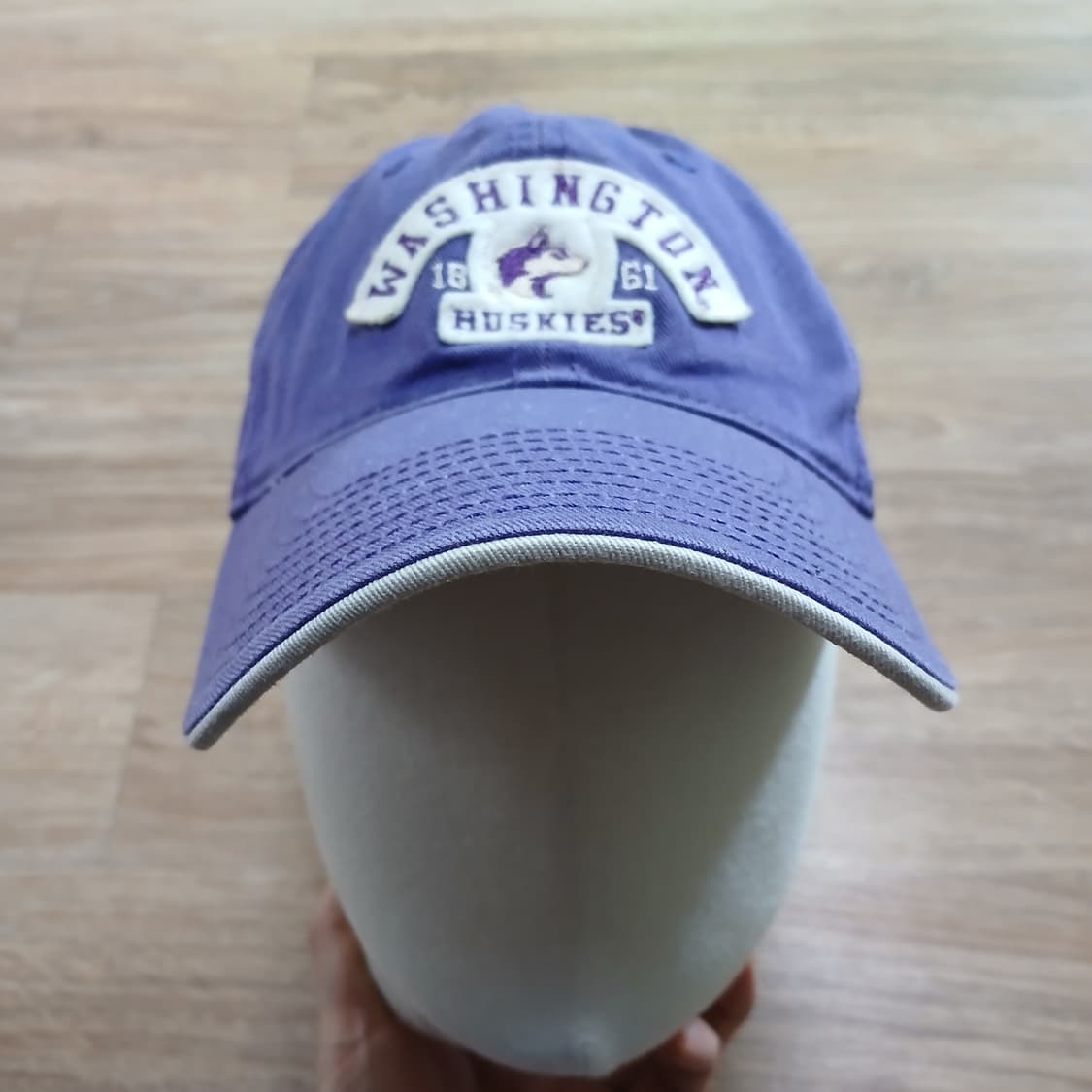 허스키 자수 모자 볼캡 빈티지 보라색 퍼플 상품이미지8