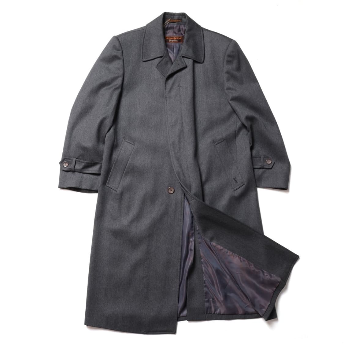 입생로랑 Yves Saint Laurent Wool Trench Coat 상품이미지4