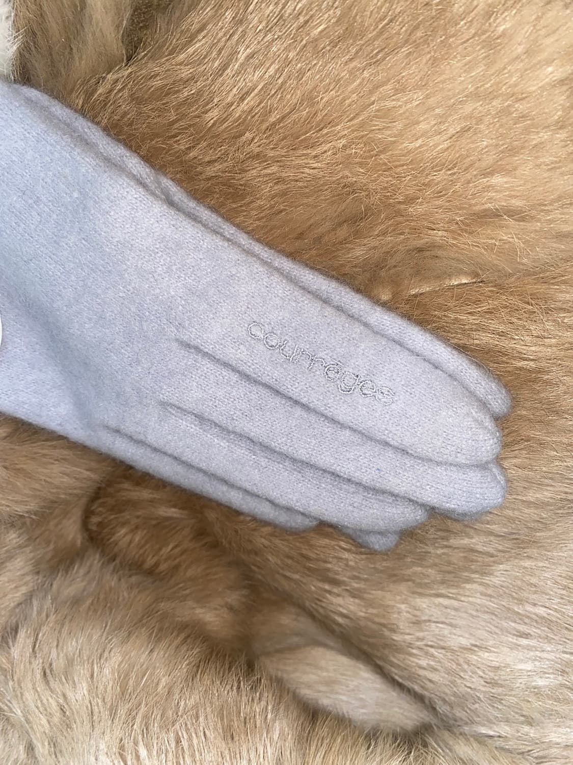 빈티지 꾸레쥬 퍼장갑 상품이미지4