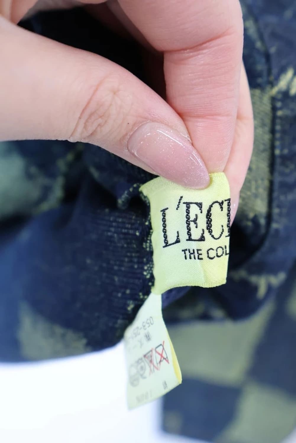 JPN Patchwork Pattern Denim Jacket 상품이미지4