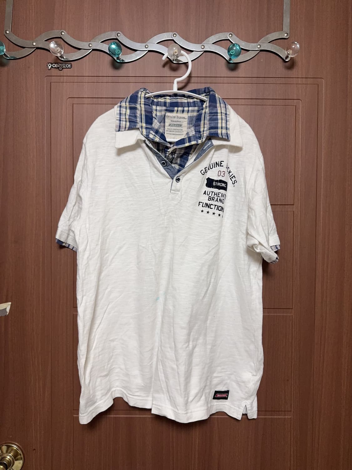 디키즈 00s 모리걸 하구미 빈티지 카라 반팔 티셔츠 상품이미지2