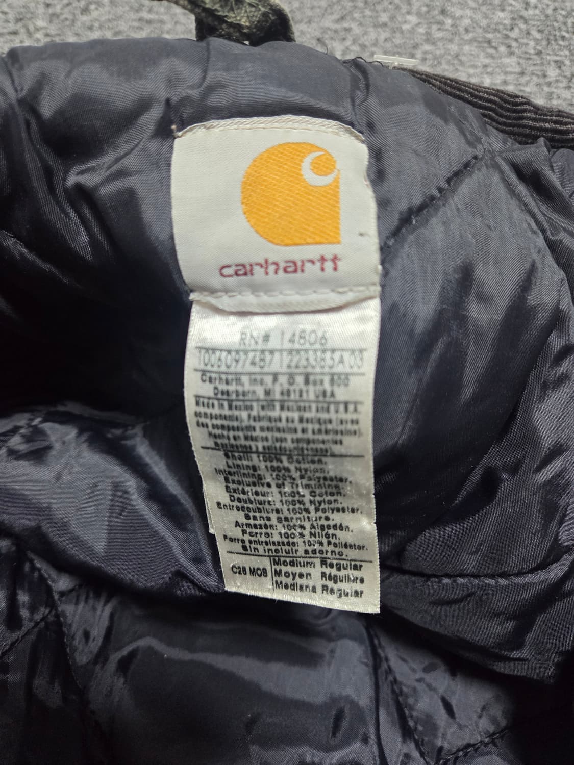 칼하트 C26 MOS 자켓 상품이미지5