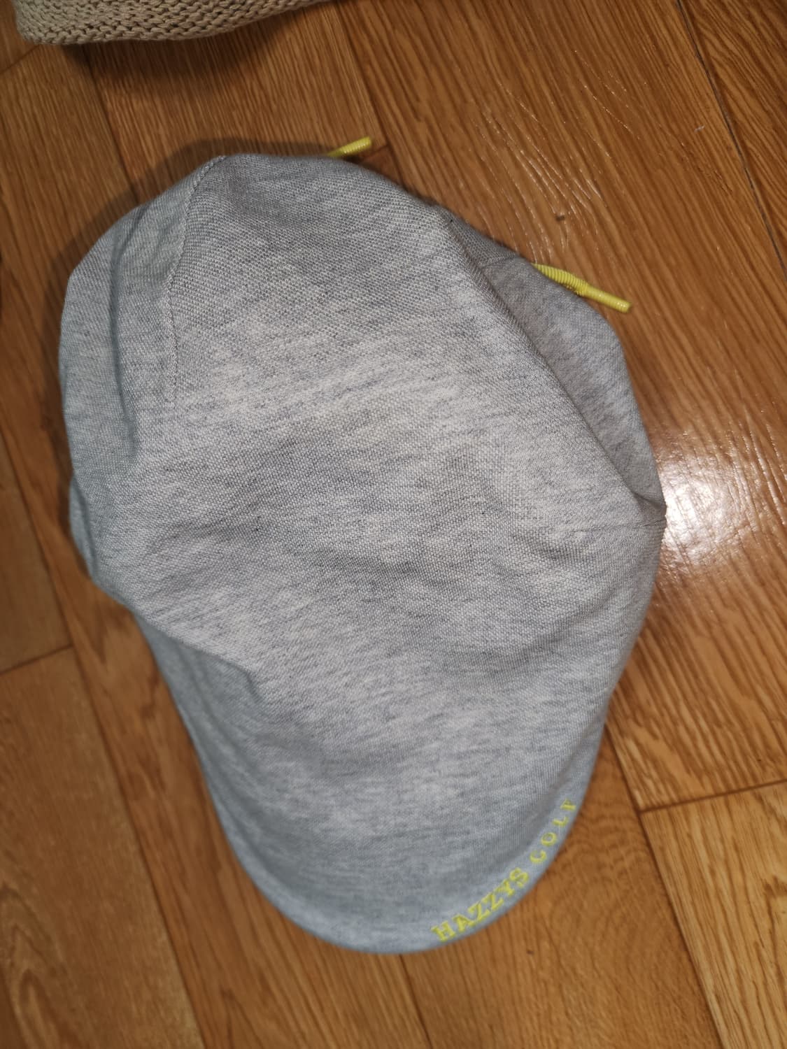 헤지스골프 헌팅캡 모자 회색 상품이미지2