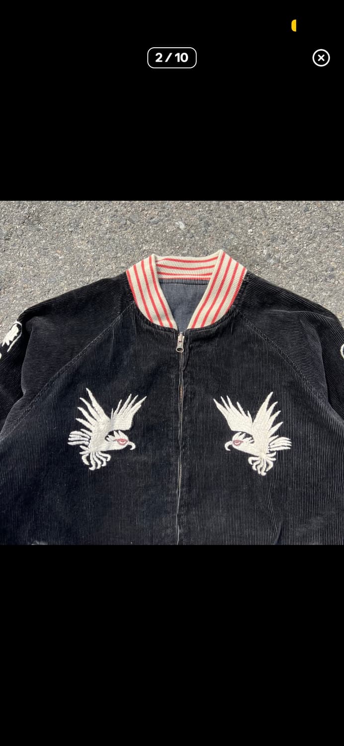 스크립트 리버시블 스카잔 상품이미지2