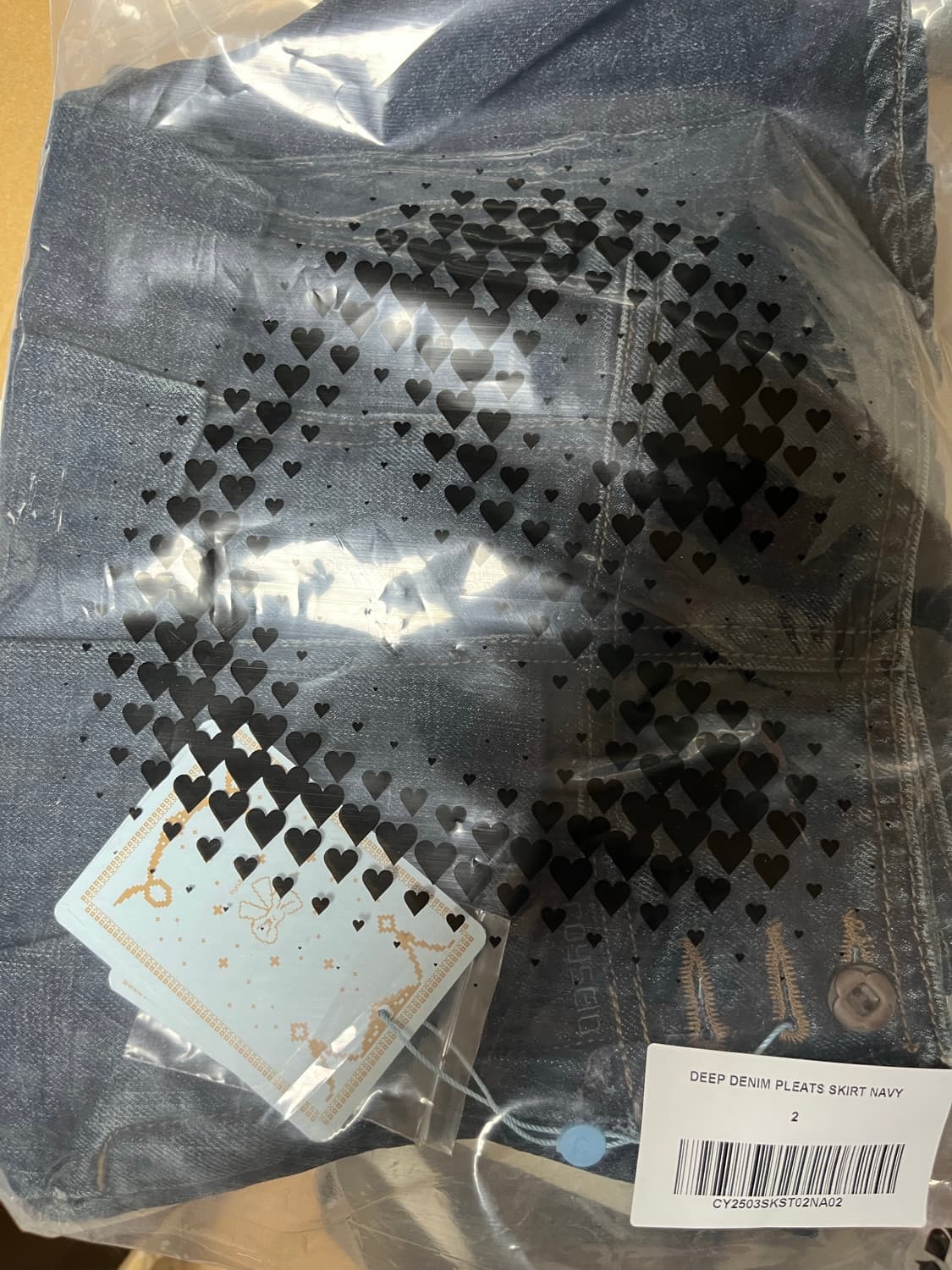 COYSEIO 딥 데님 자켓, 스커트 판매해요 상품이미지4