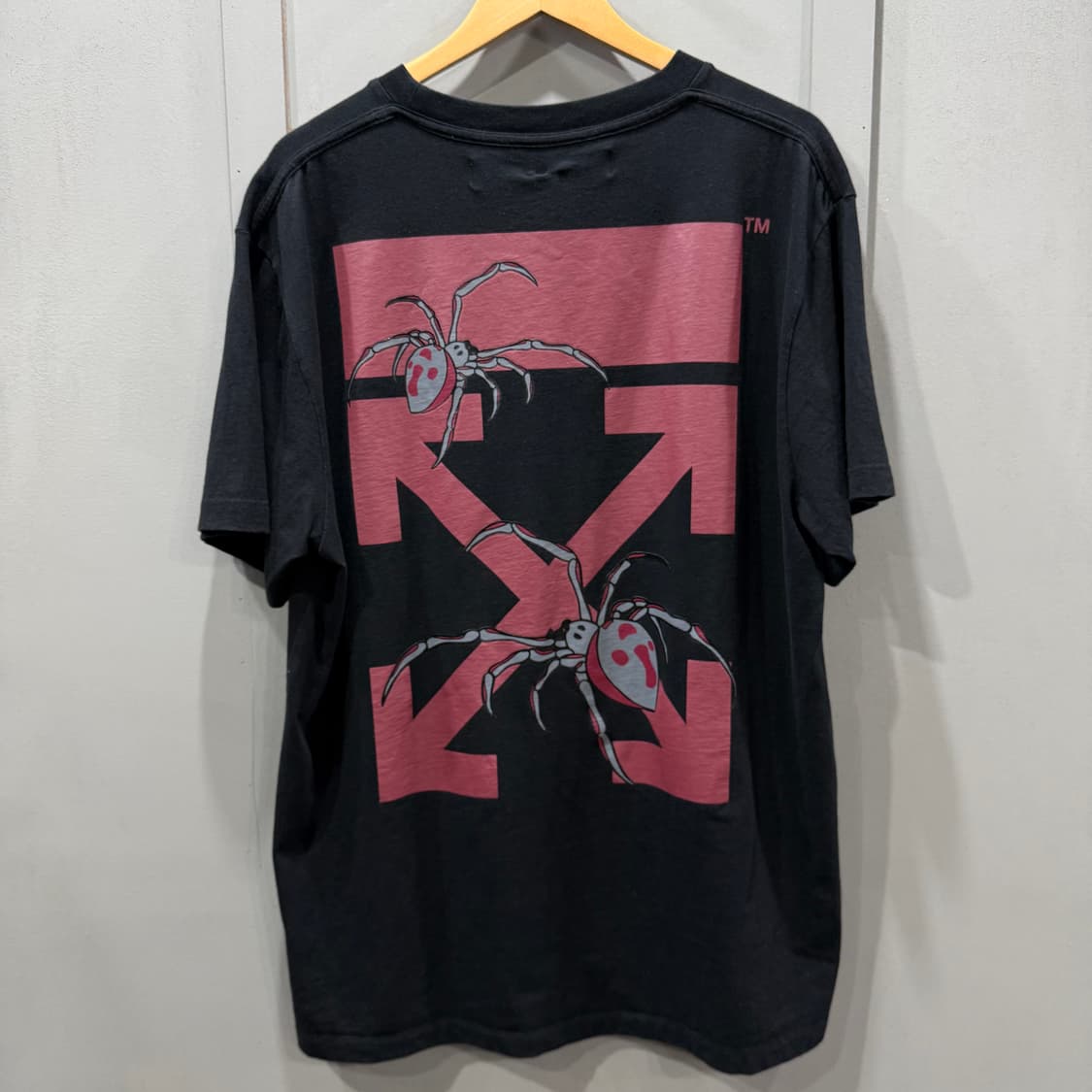 S 오프화이트 스파이더 애로우 반팔 티셔츠 상품이미지9