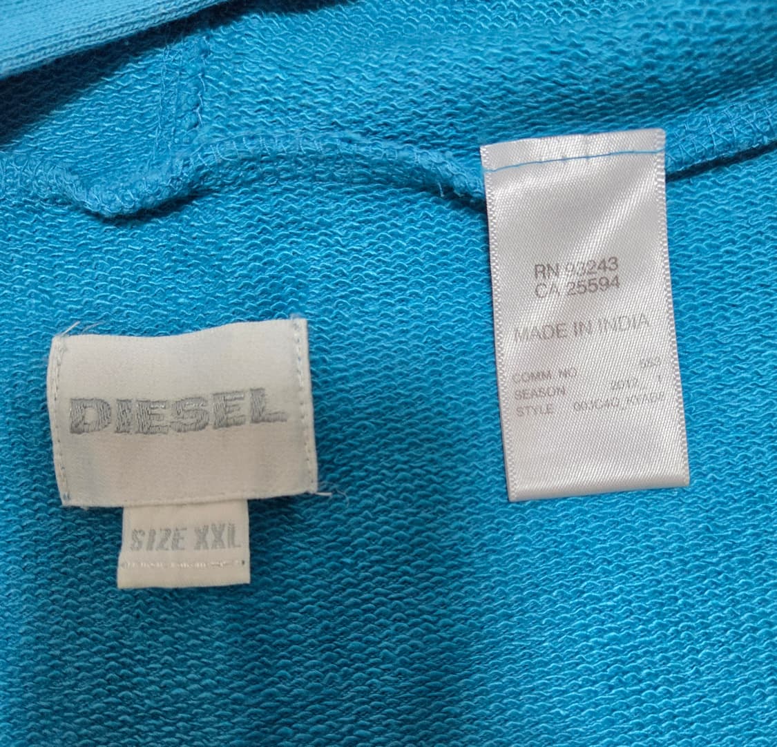 디젤 공용 빈티지 후드집업 상품이미지6