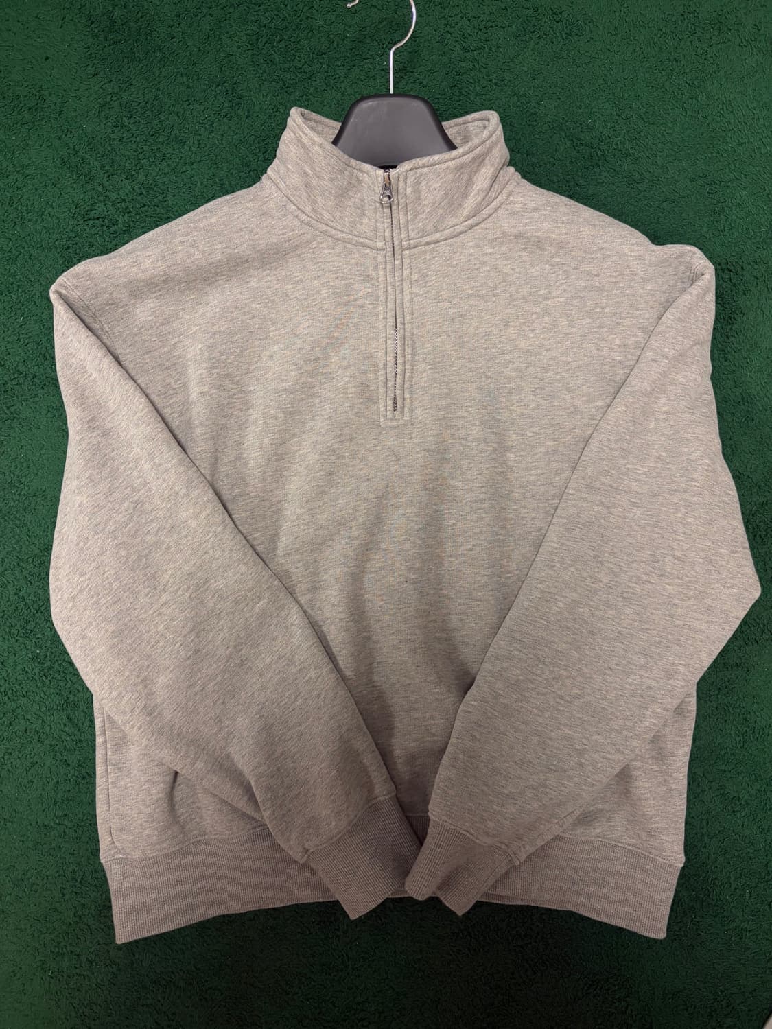 새상품급 2) 스테디에브리웨어 하프집업 멜란지 상품이미지1