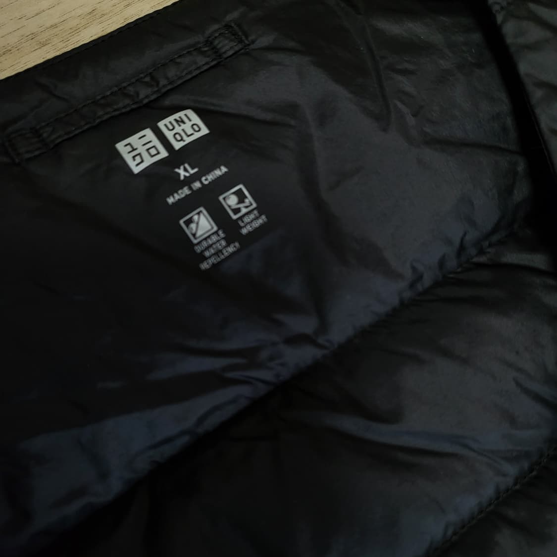 유니클로 구스다운 초경량패딩조끼 100-105 거위털 상품이미지6