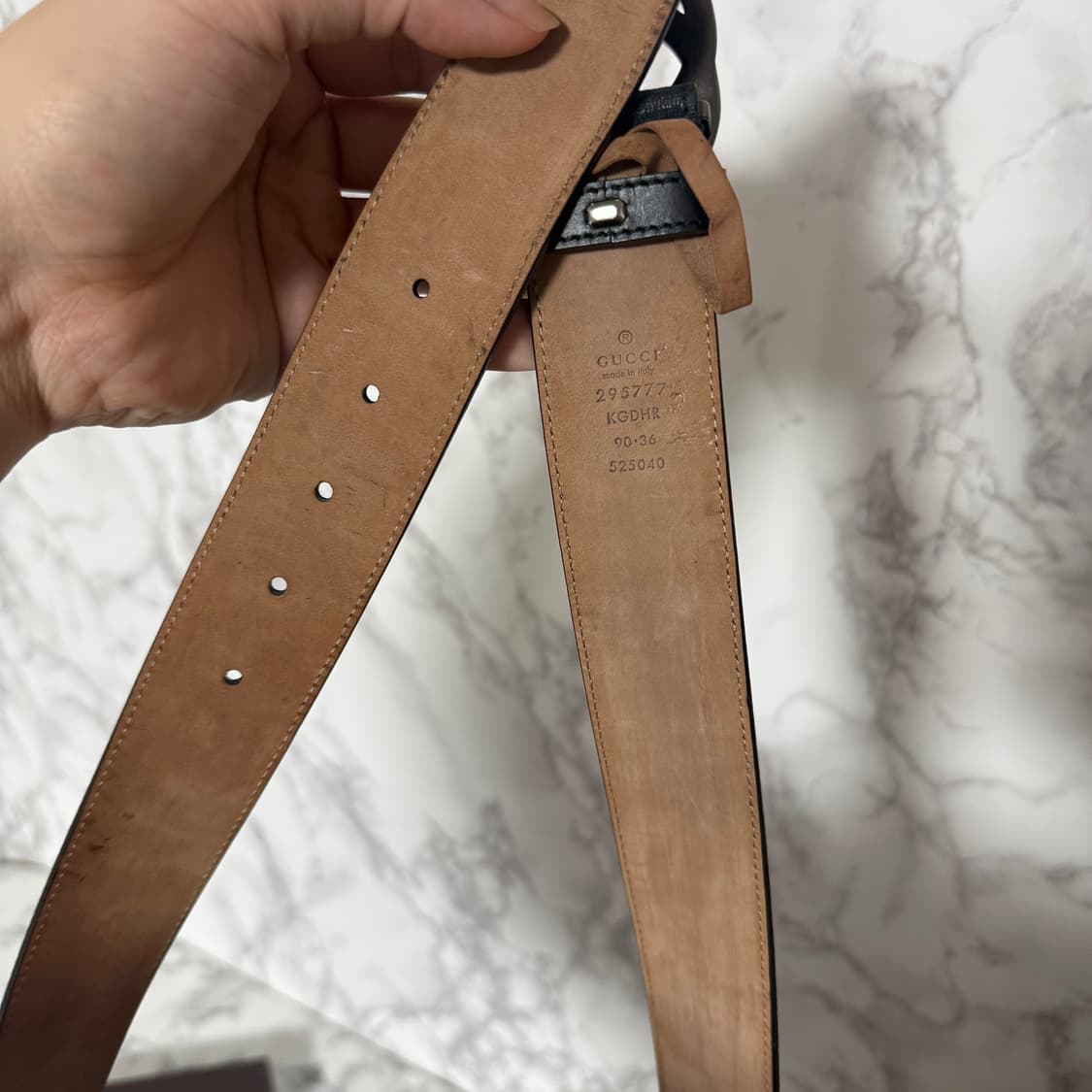 [90.36] 구찌 벨트 상품이미지3