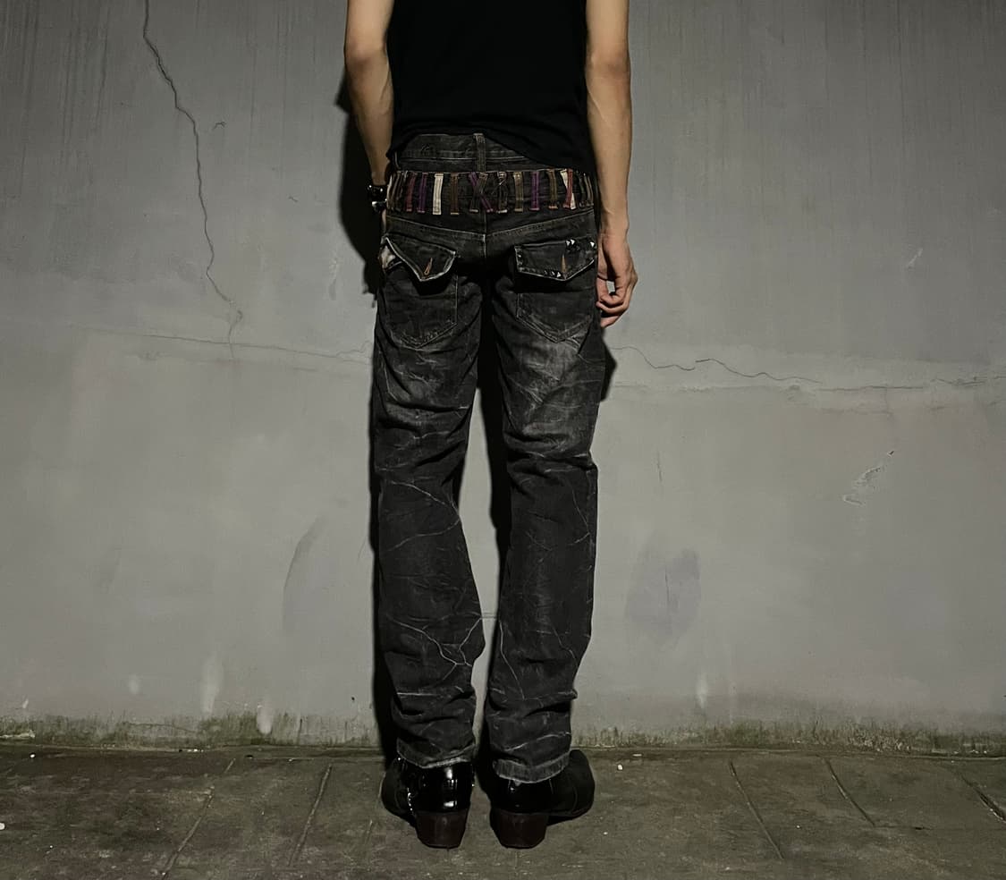 2Zipper Detail Punk Pants 상품이미지5