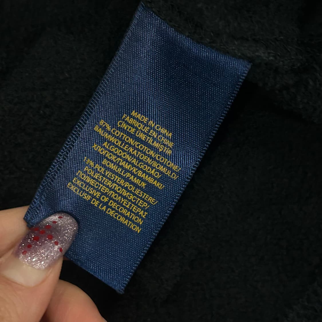 Polo 폴로 레드포니 블랙 후드집업 상품이미지6