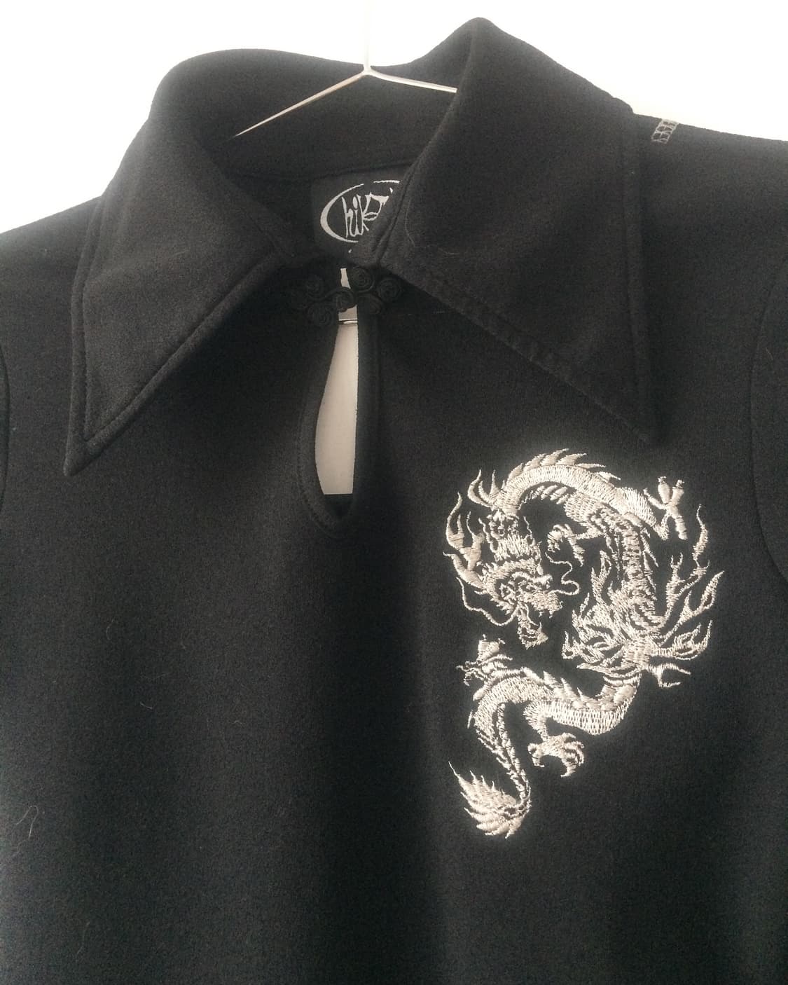 Ozz on dragon needle work shirt top 상품이미지5