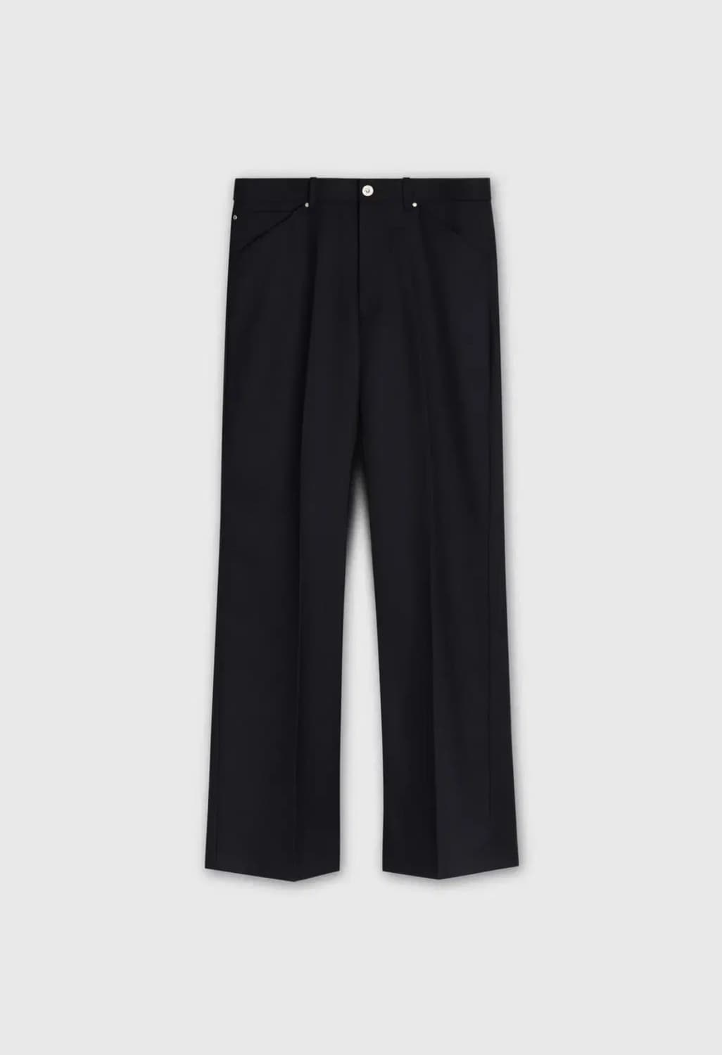 타일레 네이비 울 팬츠 상품이미지1