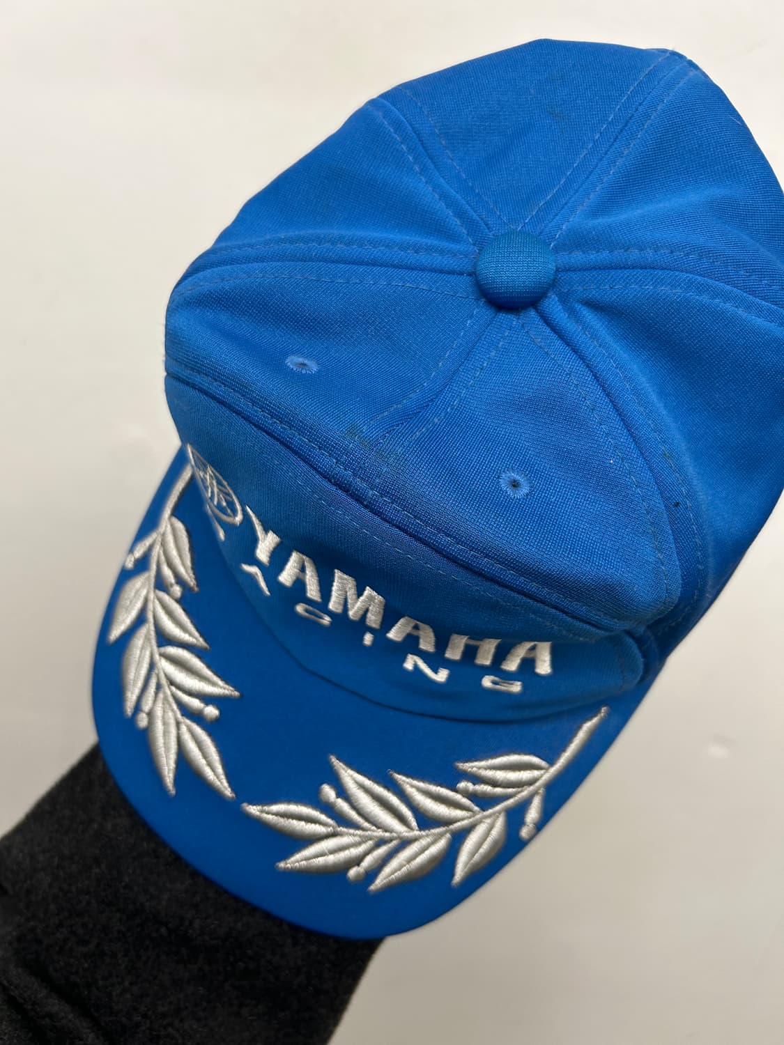 빈티지 야마하 레이싱 블루 볼캡 모자 상품이미지3