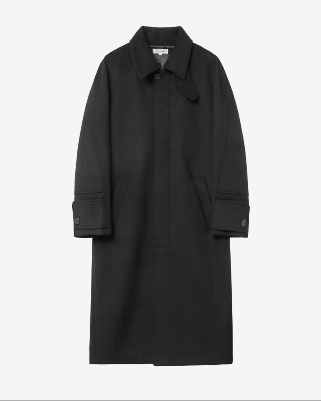 미세키서울 맨 와이드탭 발마칸 코트 상품이미지2