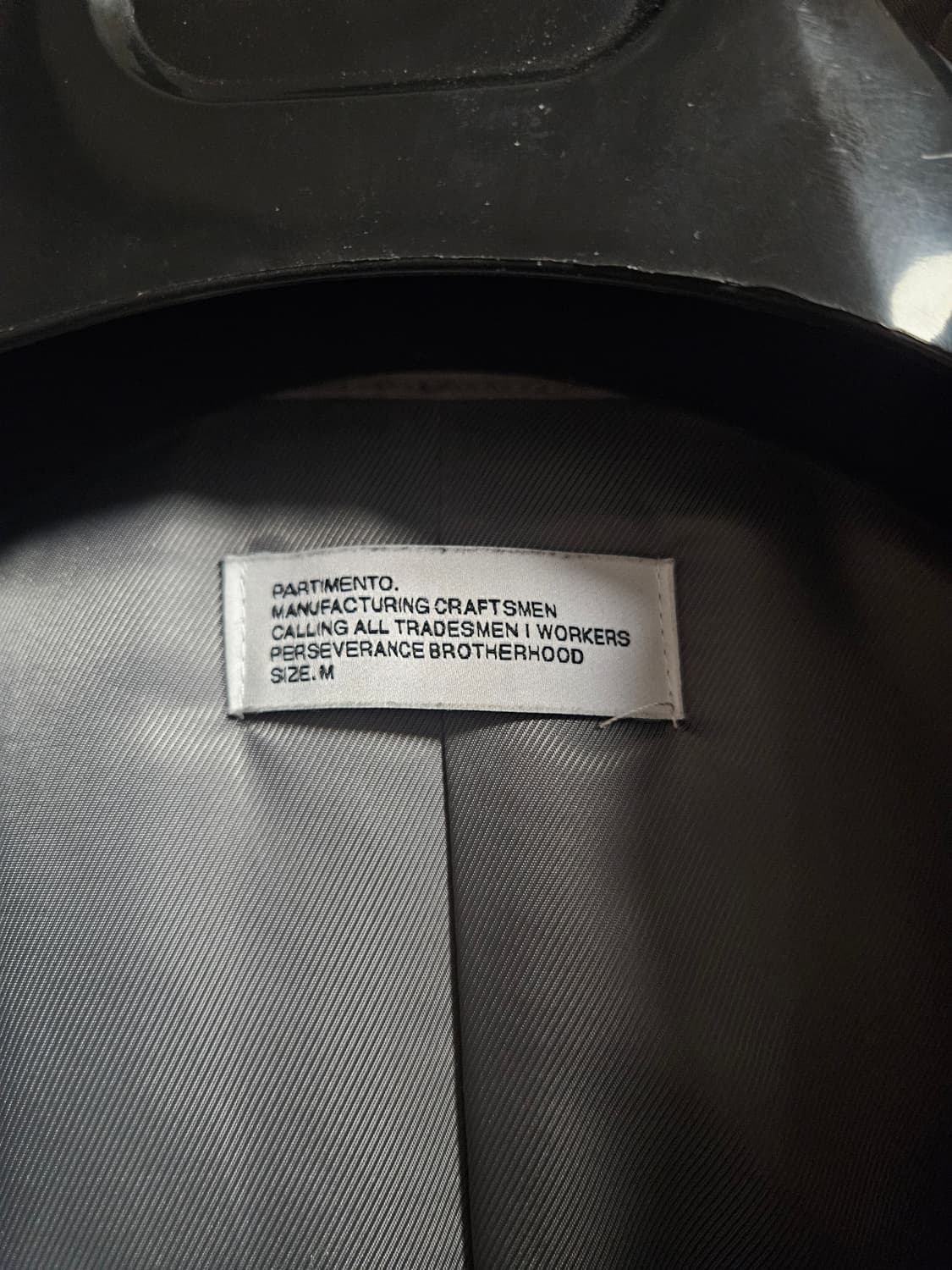 (M) 파르티멘토 3m 신슐레이트 야상 그레이 상품이미지3