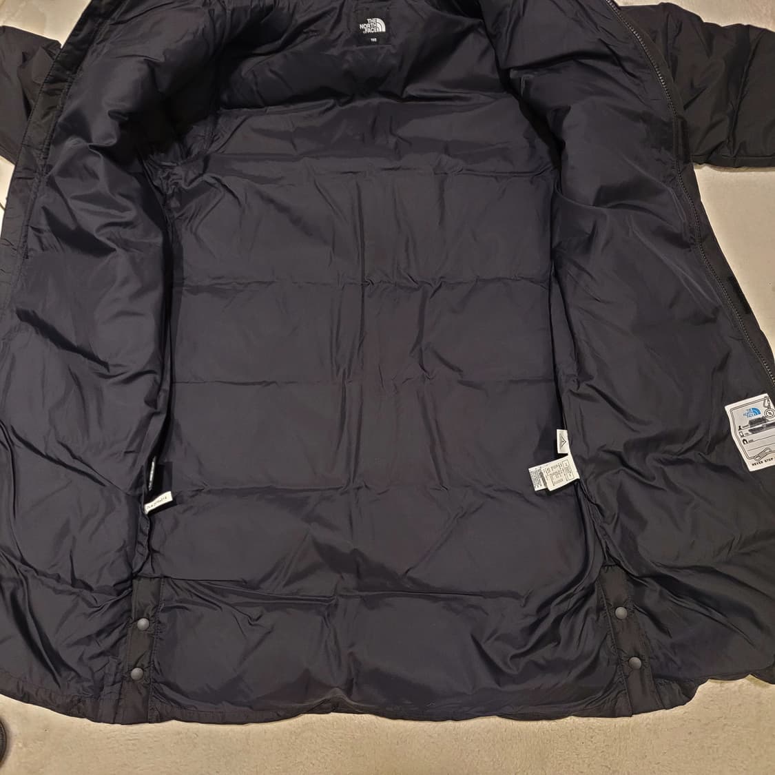 노스페이스 키즈 롱패딩 160 (11~12세) 상품이미지3