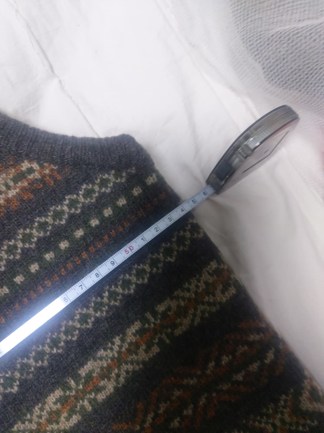 부기홀리데이 페어아일 니트조끼 상품이미지5