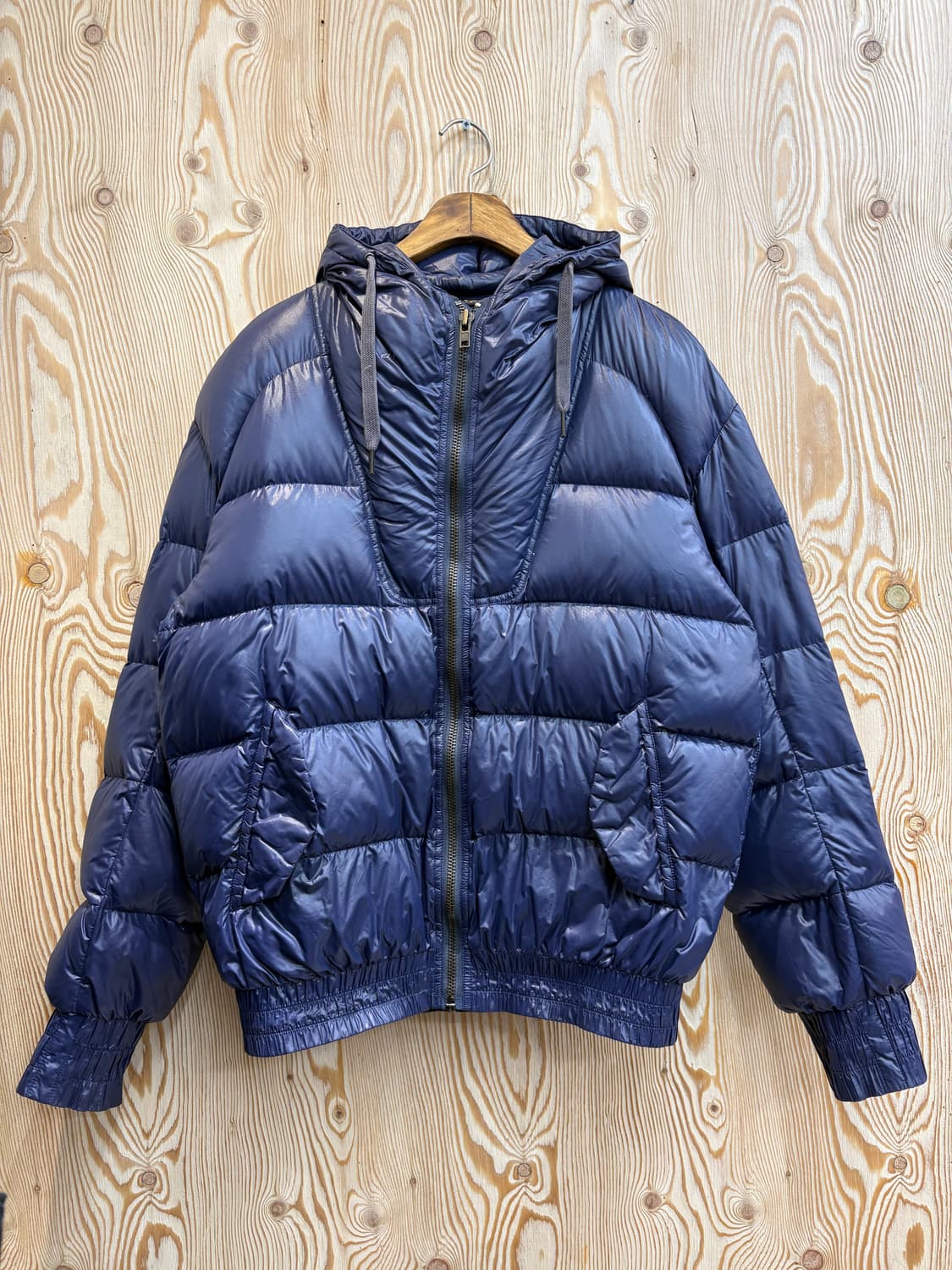 디젤 블랙골드라인 후드 다운 패딩 상품이미지1