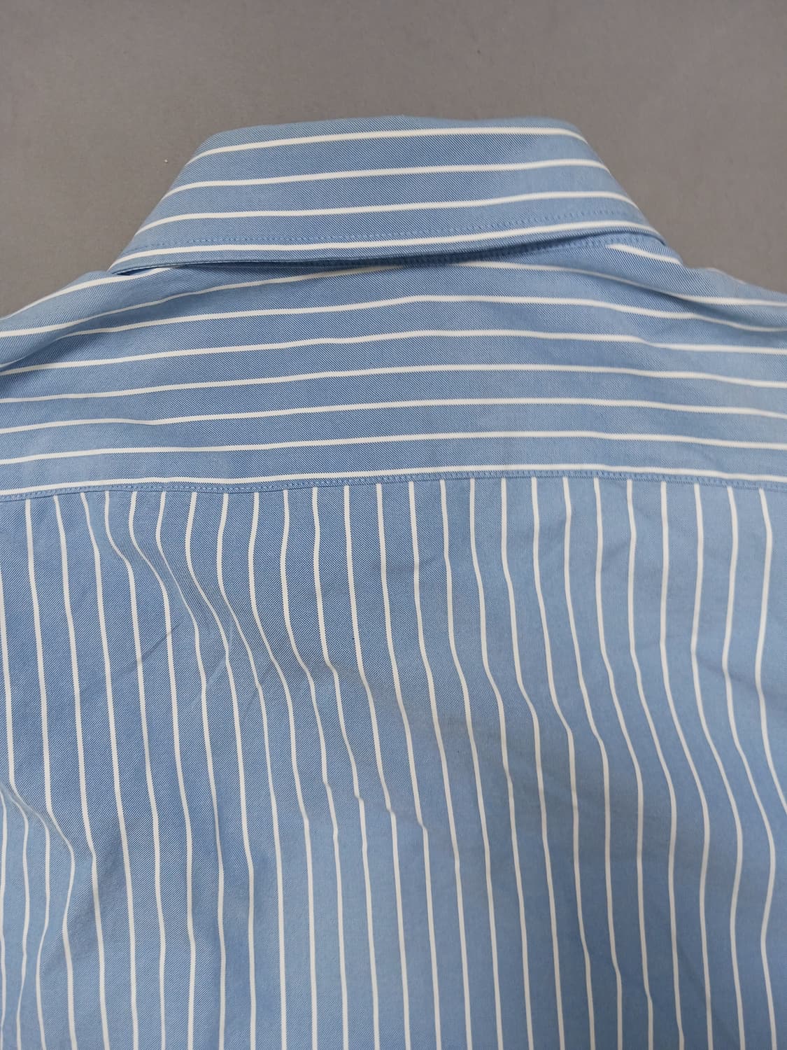 [2XL] 아베크롬비 앤 피치 머슬핏 블루 버튼다운 셔츠 상품이미지9