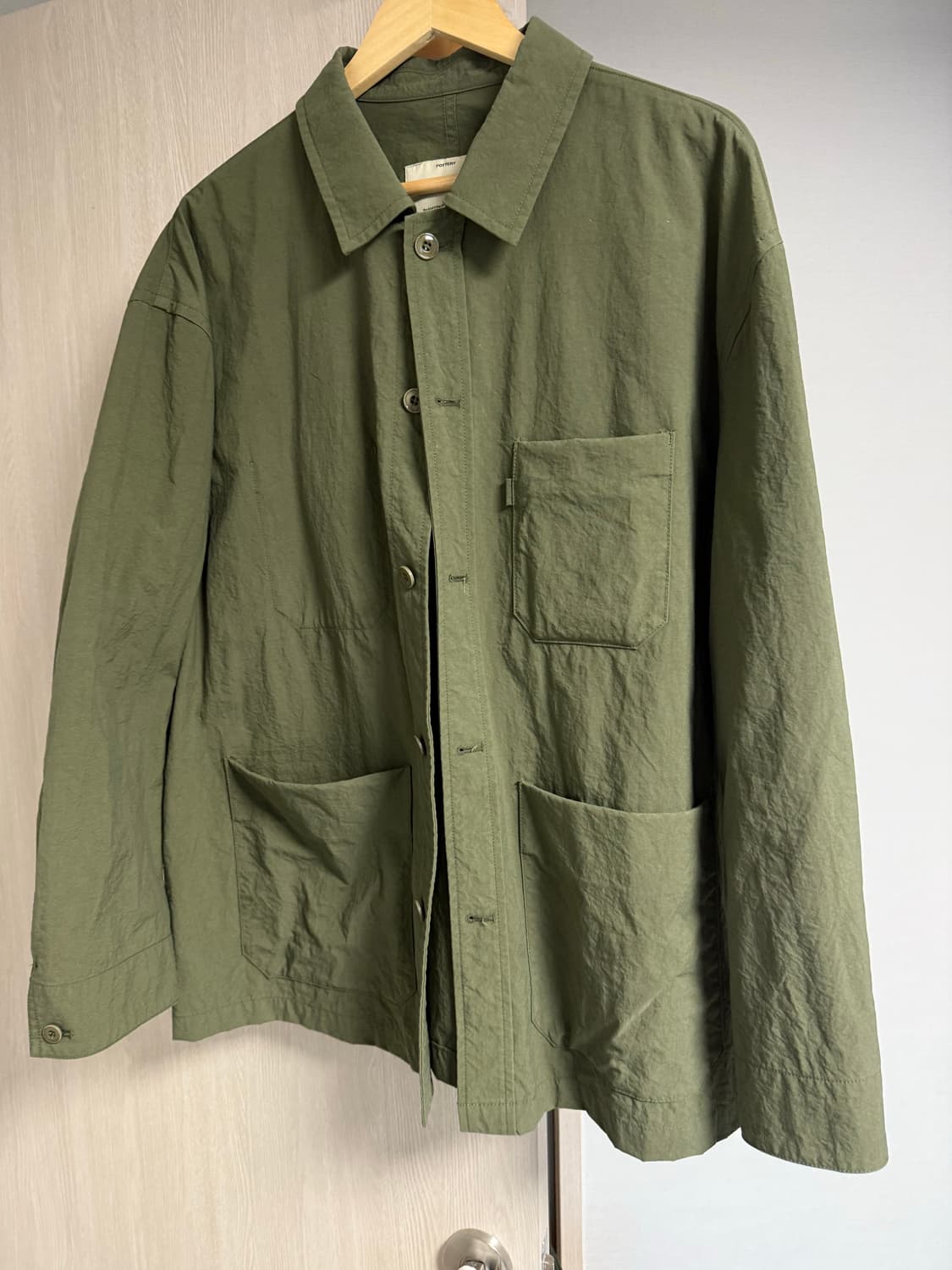 포터리 나일론 워크자켓 올리브 3사이즈 판매합니다 상품이미지1
