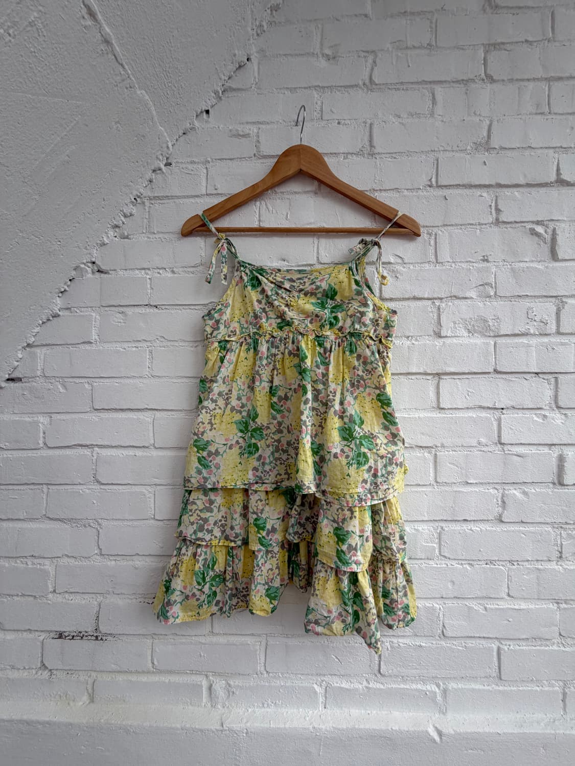 #9 Ribbon-Tie Floral Flounce Sun Dress 상품이미지2