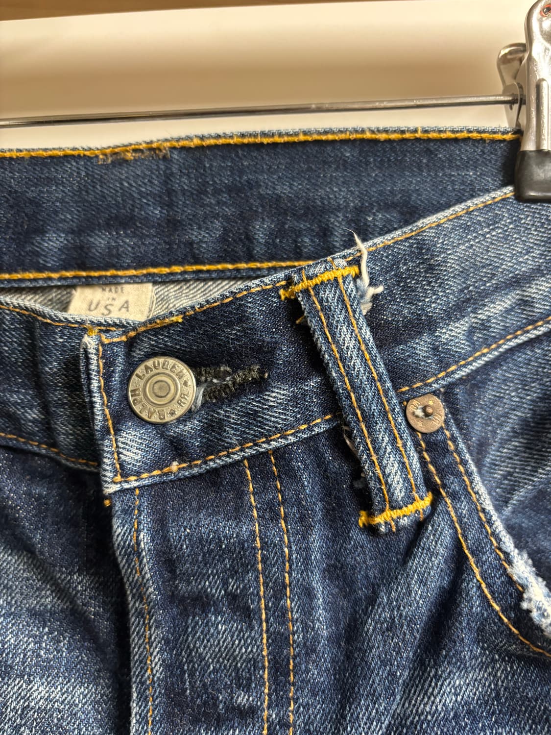 [30X30] RRL 로우 스트레이트진 스프링크릭 상품이미지3