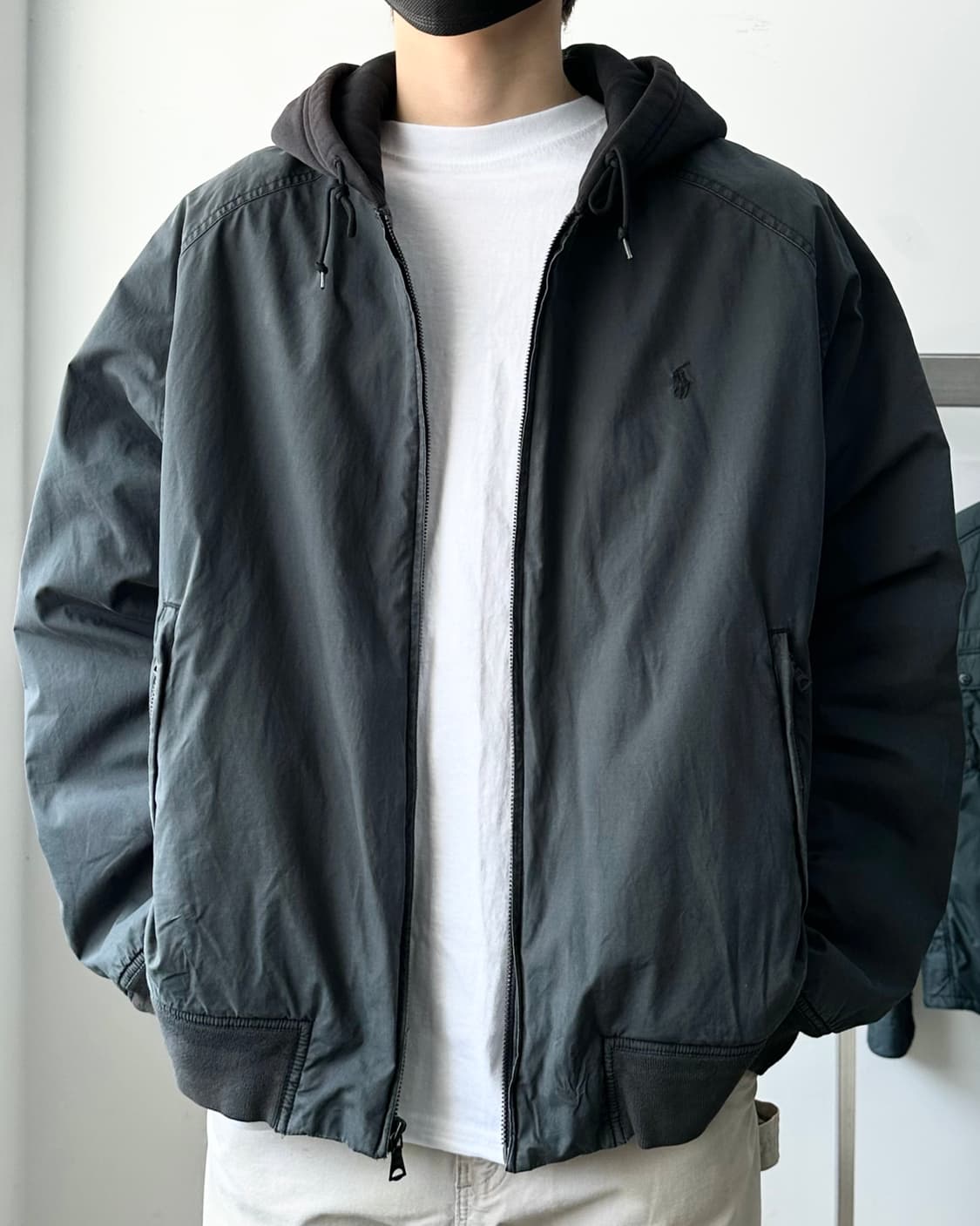 폴로 랄프로렌 후드 코튼 봄버 자켓 상품이미지2