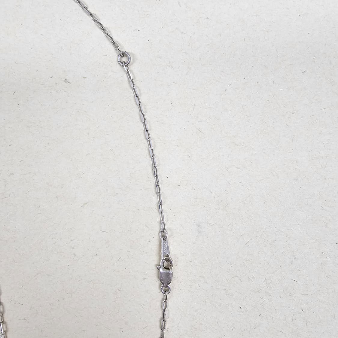 925silver 실버하트모양  롱목걸이 상품이미지6