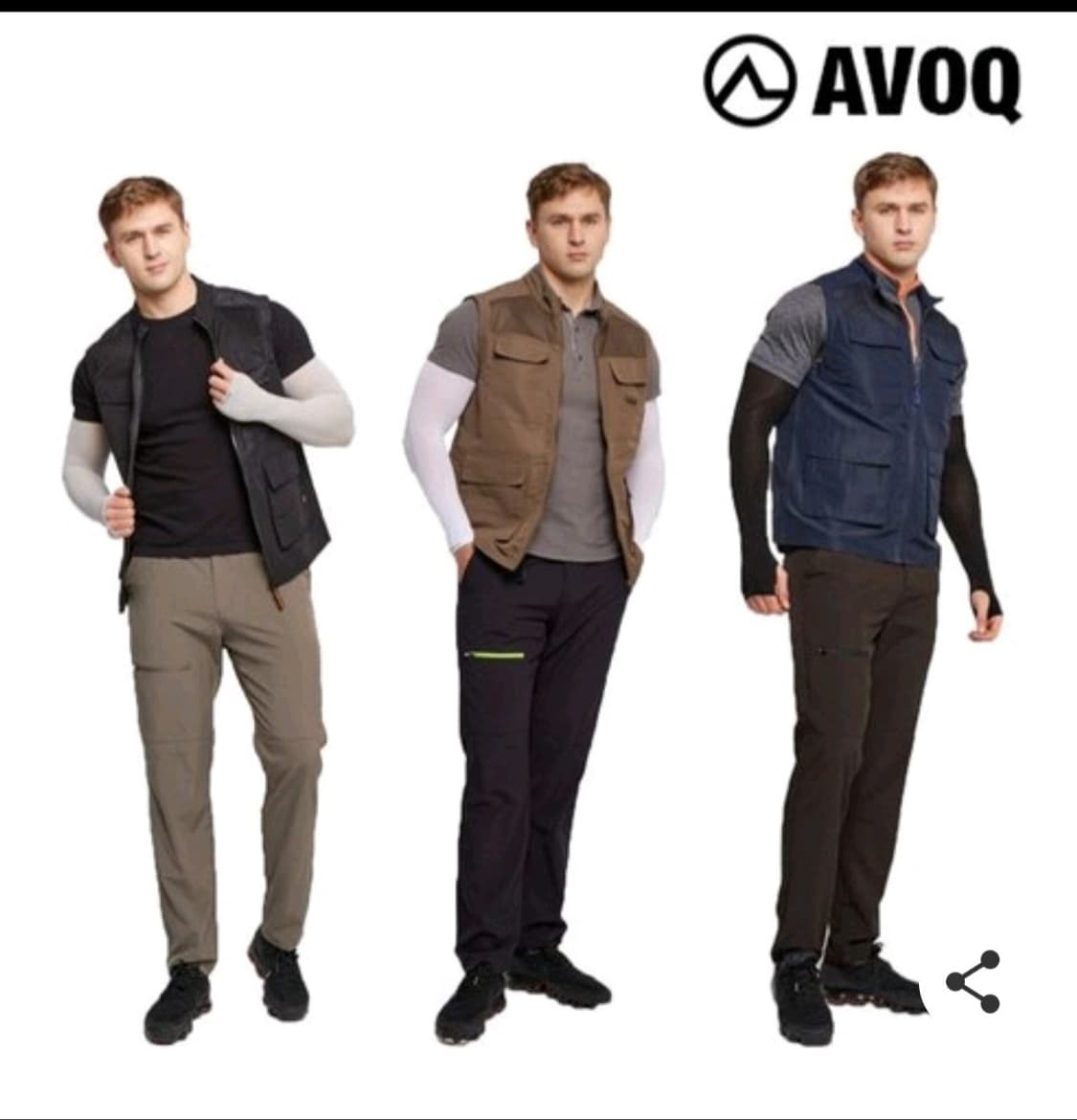 새옷)아웃도어 브라운 포켓 조끼 110~120 상품이미지4