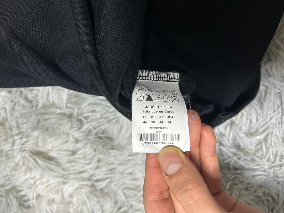 우영미 백로고 반팔 44 상품이미지3