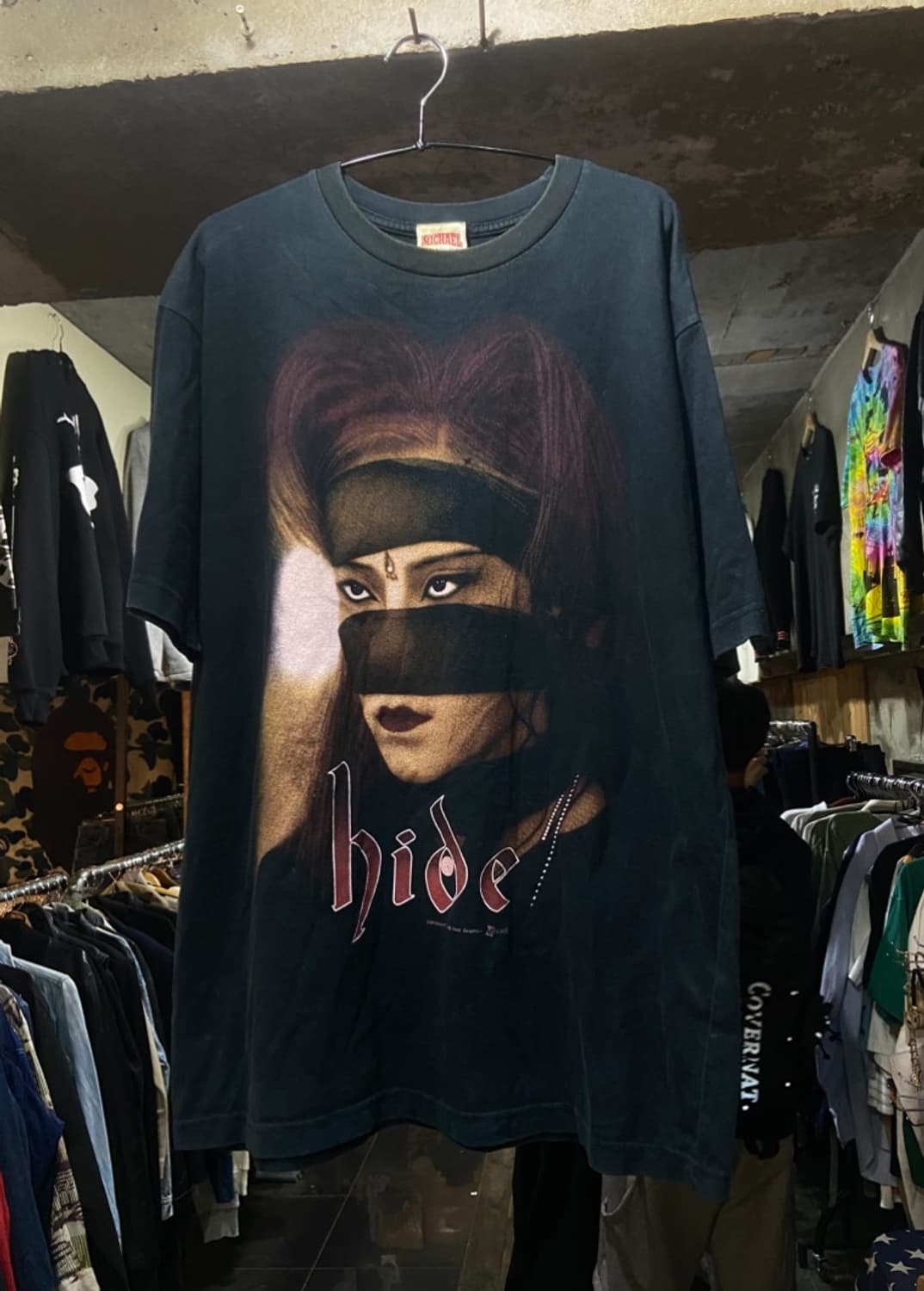 90s X JAPAN 엑스재팬 히데 오피셜 빈티지 티셔츠 상품이미지1