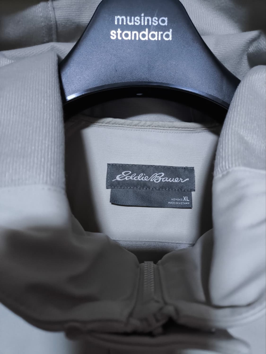 XL 에디바우어 허리 밴딩 라인 후드 자켓 상품이미지2