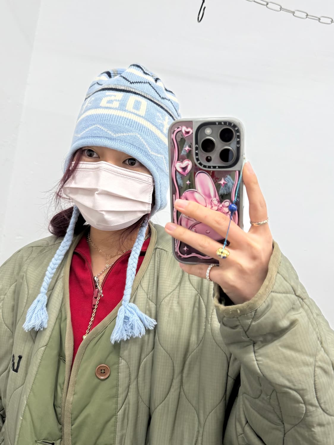 스노우 소다맛 이어플랩 비니 상품이미지4