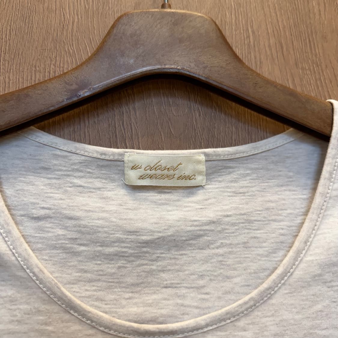 빈티지 티셔츠 캡소매 티셔츠 펀칭 레이스 슬리브 디테일 아이보리 상품이미지5