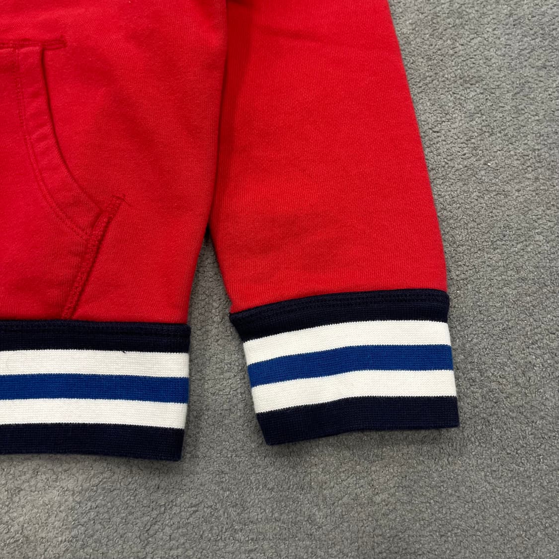 L 갭 키즈 레드 후드집업 상품이미지3