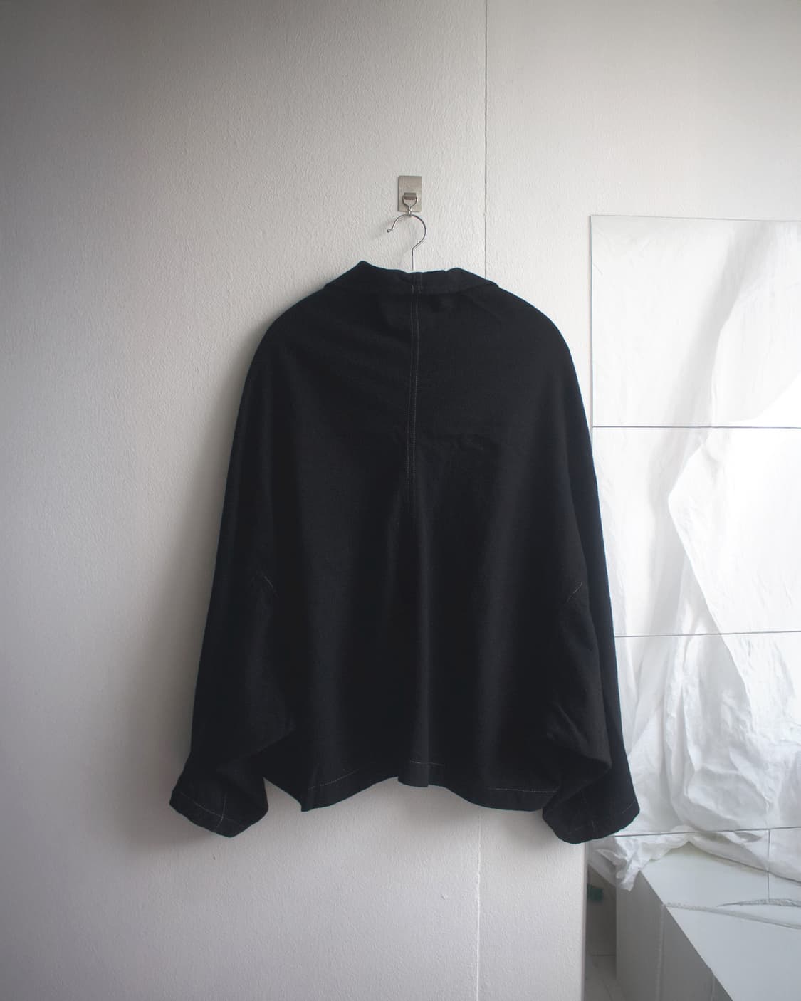 y’s cape stitch wool coat 상품이미지3