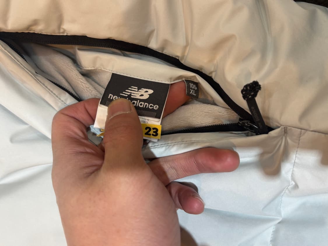 뉴발란스 양면 리버시블 롱패딩 105사이즈 상품이미지6