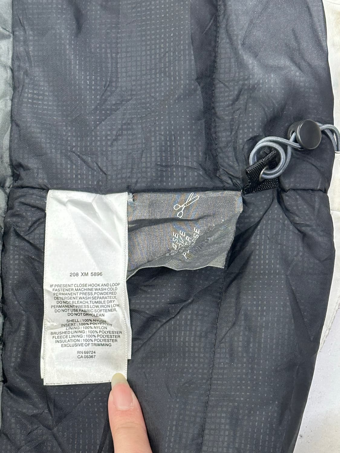 컬럼비아 버건디 바람막이 자켓 L 상품이미지8