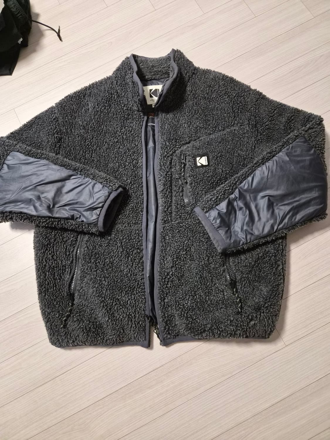 코닥(KODAK) 메일러 플리스 자켓 차콜 - 2XL(110) 사이즈 상품이미지7