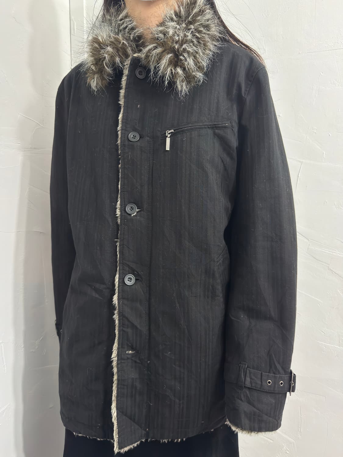 louis chavlon fur detail jacket 상품이미지2