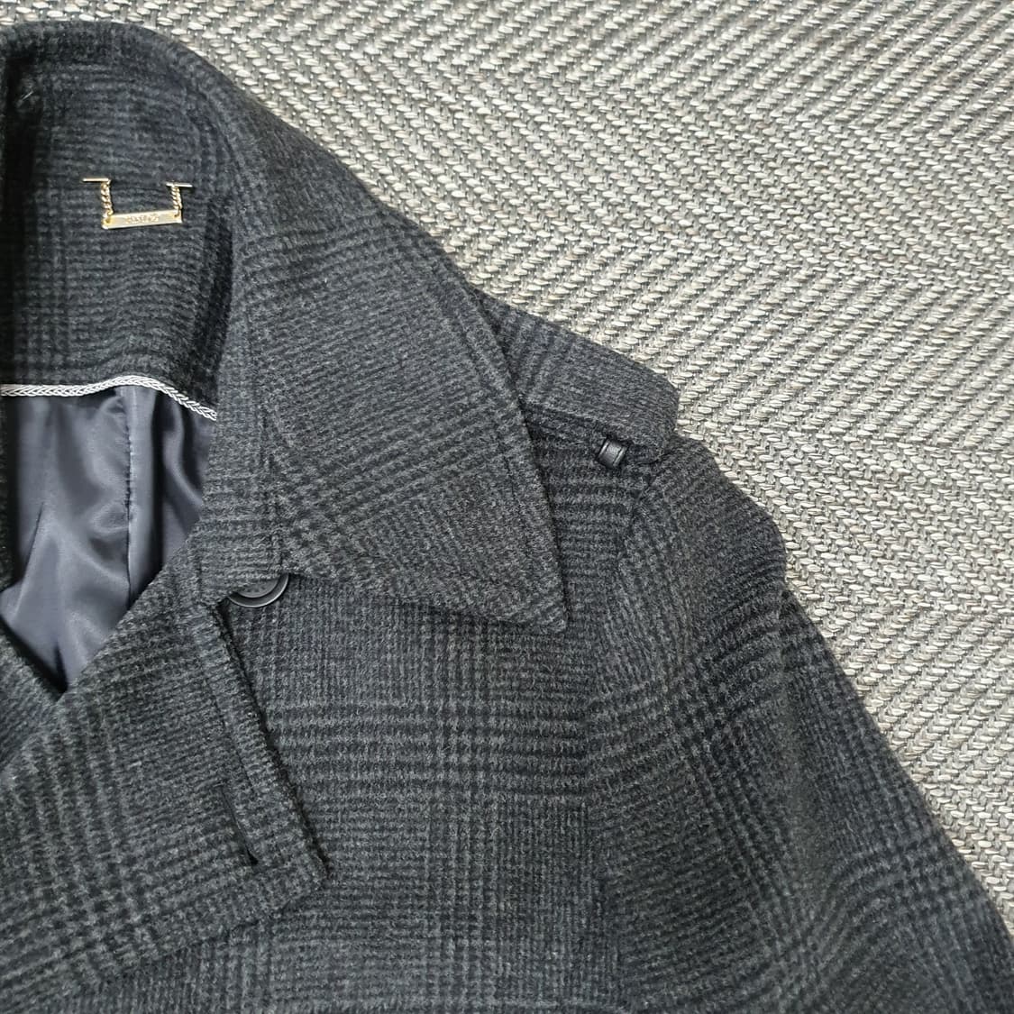 앤드지 더블버튼 울 하프코트 남자105 상품이미지3