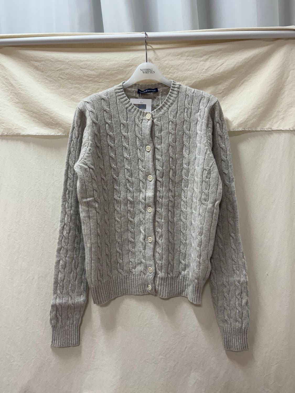 브랜디멜빌 케이블 니트가디건 상품이미지1