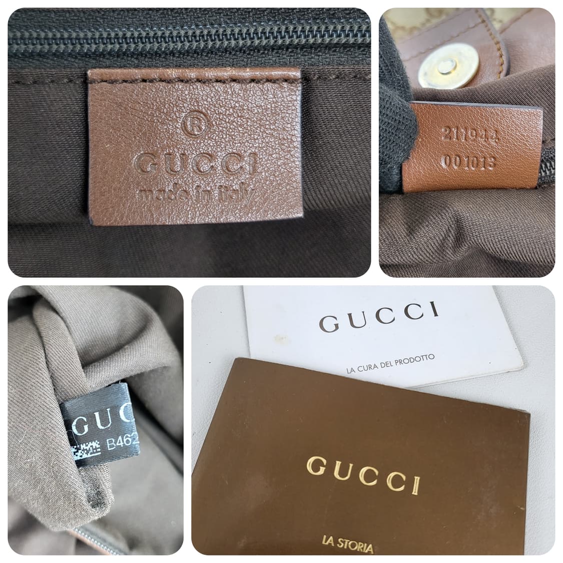 정품 구찌 수키백 미듐 브라운 상품이미지9