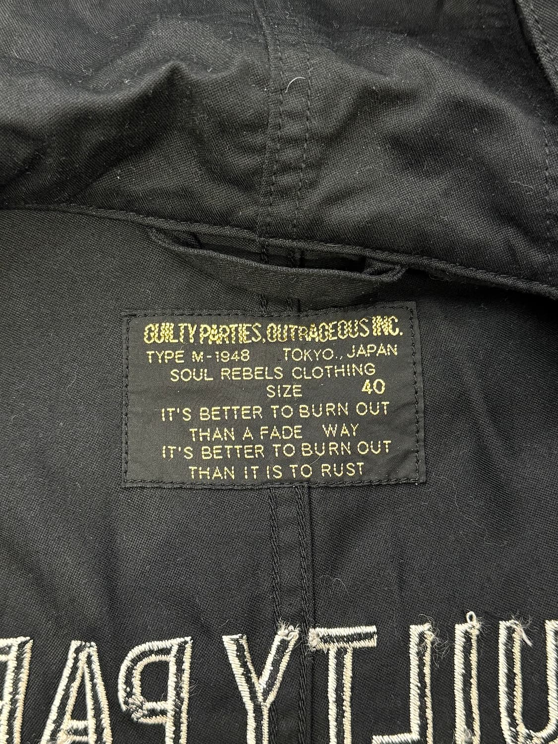 와코마리아 16ss M-1948 뮤직타이거 피쉬테일 자켓 상품이미지7