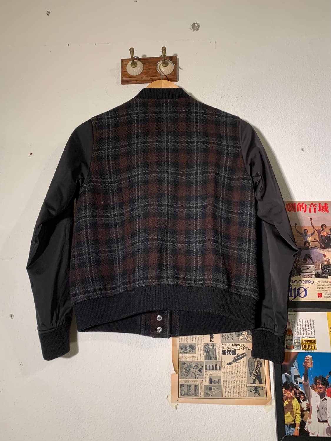 레이빔즈 체크 패턴 ma1 상품이미지6